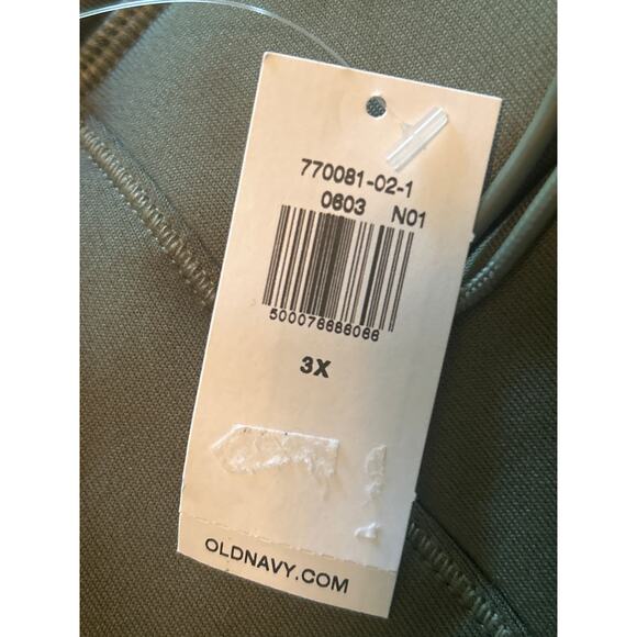 NWT Old Navy Plus Size Green Leggings Ultracoze Go-Dry Breathable Size 3X - Picture 4 of 7